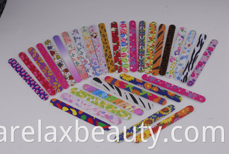 Manicure Tools Mini Glass Private Label File Nail File